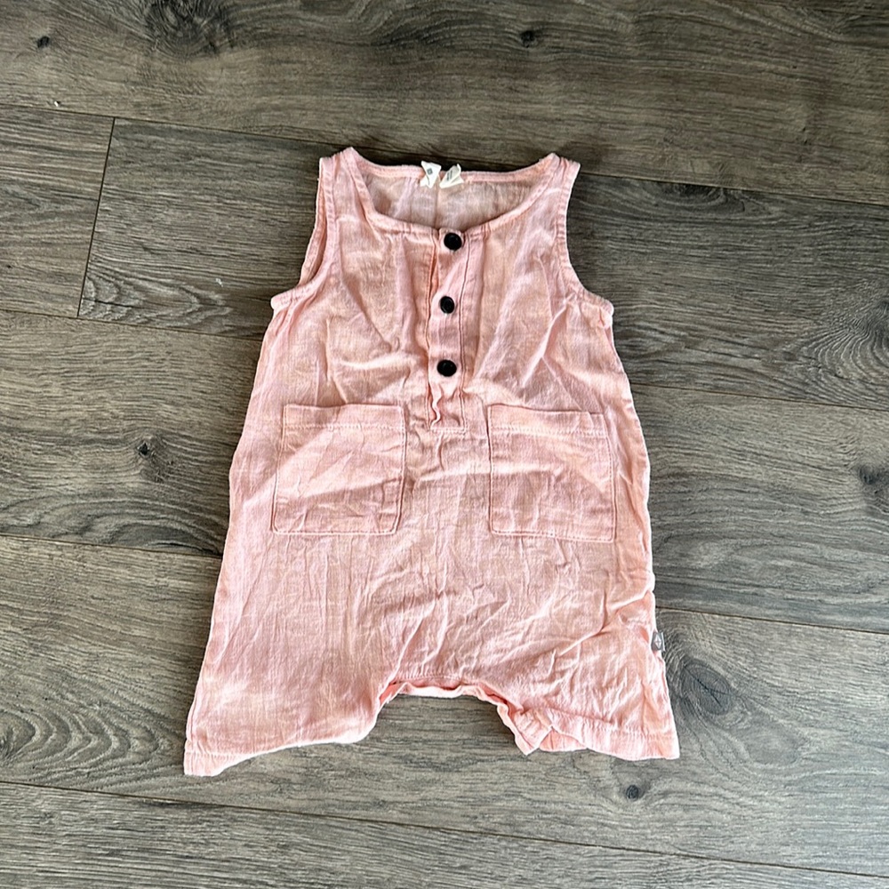 Kyte Baby Linen Romper size 12-18M